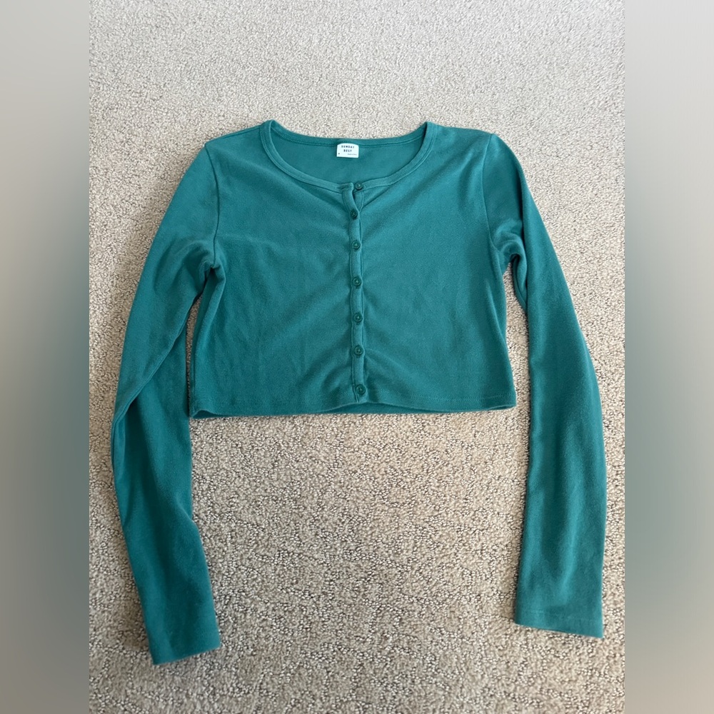Green Artizia Cropped Top